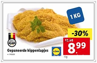 kookpassie.be - Gepaneerde kippenlapjes met erwtjes/worteltjes en restje groenten van 1457 1/2